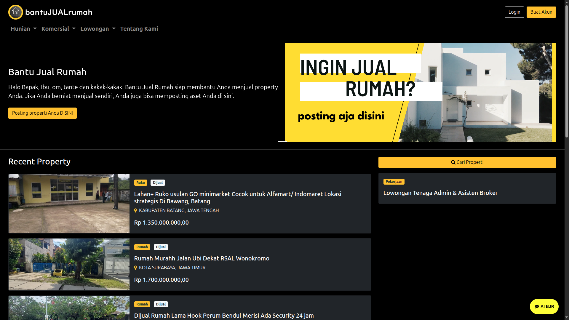 Bantujualrumah.id